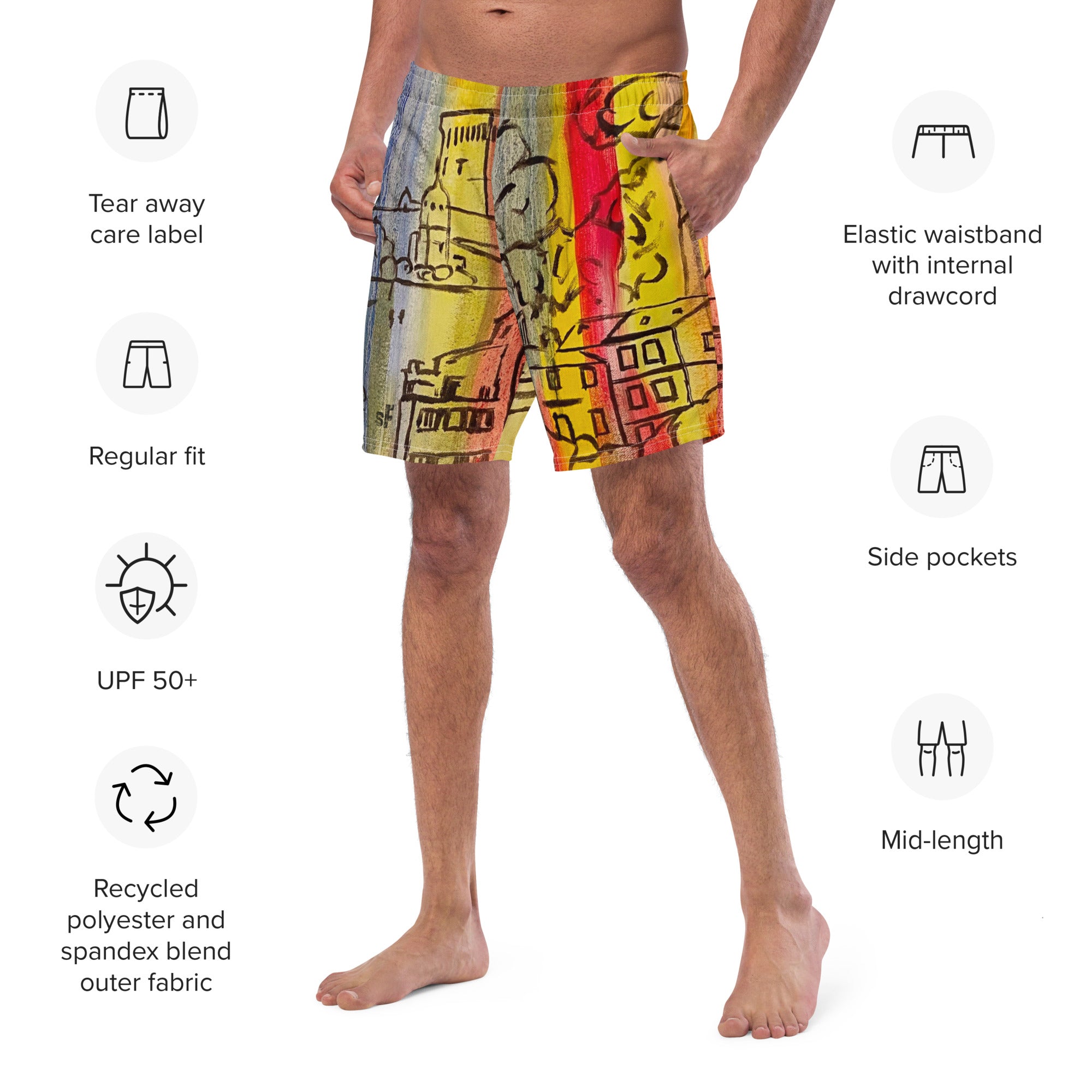 SANTERENZO Swim Trunks – Stilfanti